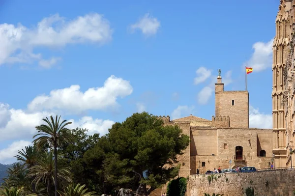 Kathedraal-Basiliek van Santa Maria in Palma de Mallorca — Stockfoto