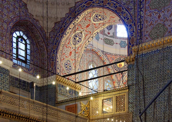 Blå moskén i Istanbul, byggd av sultanen Ahmed I — Stockfoto