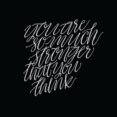 Sandığından çok daha güçlü.