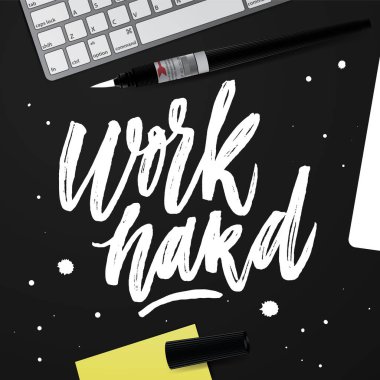 İş zor yaratıcı şablonu