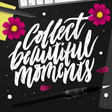 Güzel anlar toplamak. 