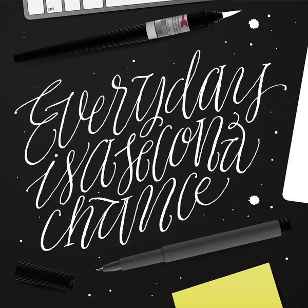 Her gün ikinci bir şans olduğunu