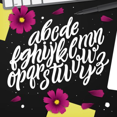 Hat koleksiyonu yazı tipi.