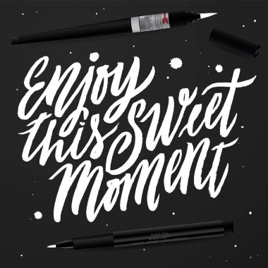 Tatlı bu anın tadını çıkarın. 