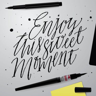 Tatlı bu anın tadını çıkarın. 