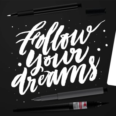 Hayallerinin peşinden. İlham verici oldukça 