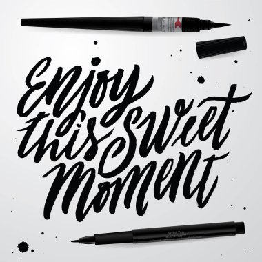 Tatlı bu anın tadını çıkarın. 