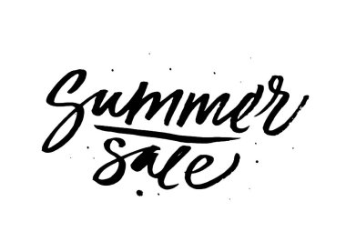 Siyah yaz Satılık işareti. 