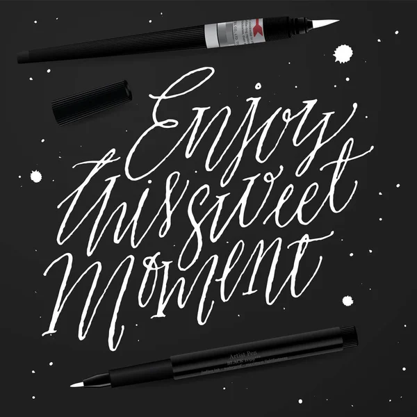 Tatlı bu anın tadını çıkarın.