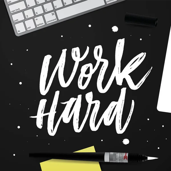 İş zor yaratıcı şablonu