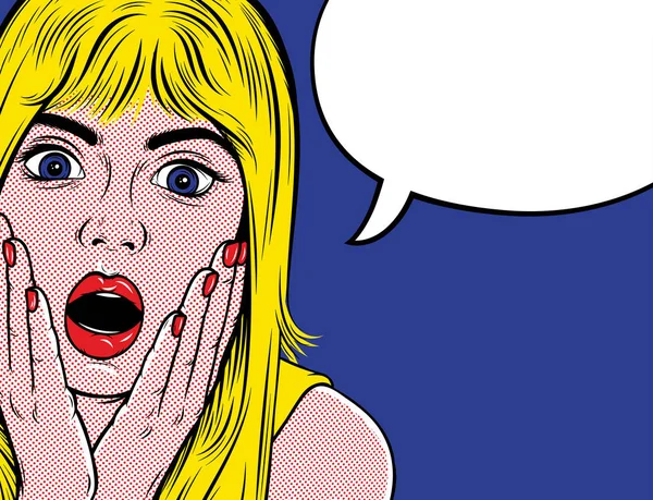 Pop art kadın şaşırttı. 