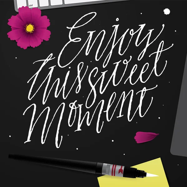 Tatlı bu anın tadını çıkarın. 