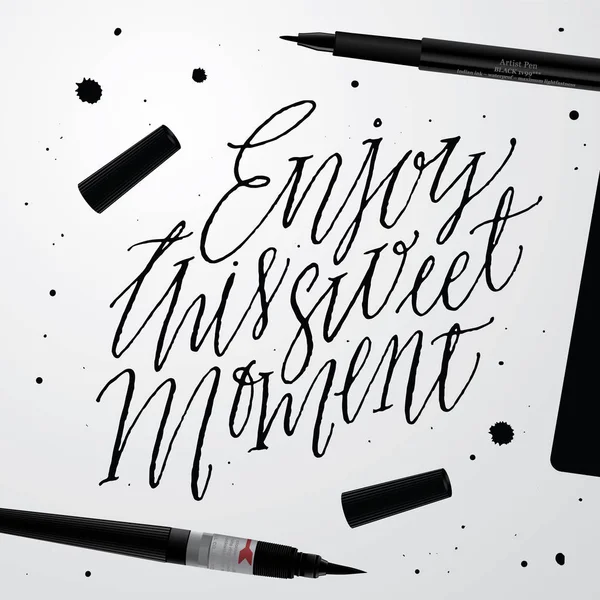 Tatlı bu anın tadını çıkarın.