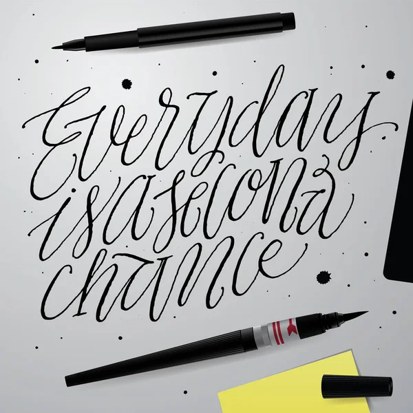 Her gün ikinci bir şans olduğunu