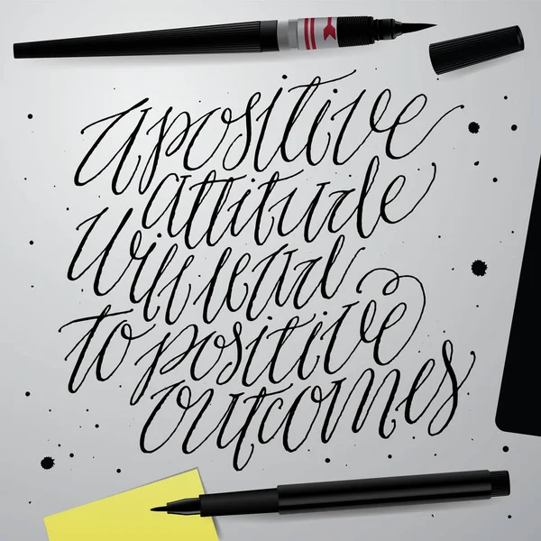 Olumlu bir tutum için olumlu bir sonuca yol açacak