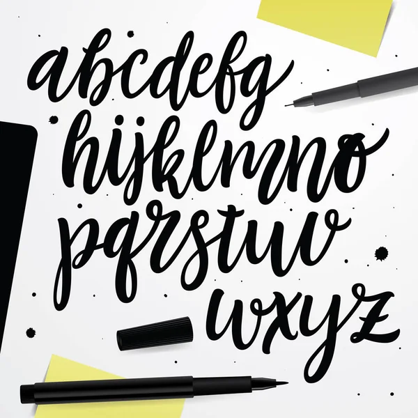 Kaligrafi komut dosyası yazı tipi.