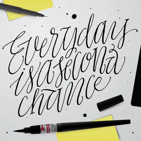 Her gün ikinci bir şans olduğunu