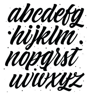 El çizimi alfabe
