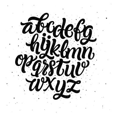 El çizimi alfabe