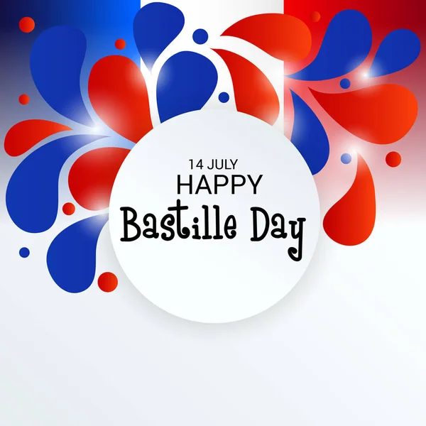 Frisse bastille dag — Stockvector