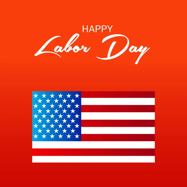 USA Labor Day. — Stock Vector