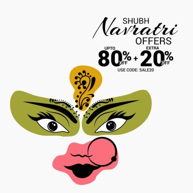 Mutlu Navratri kutlama