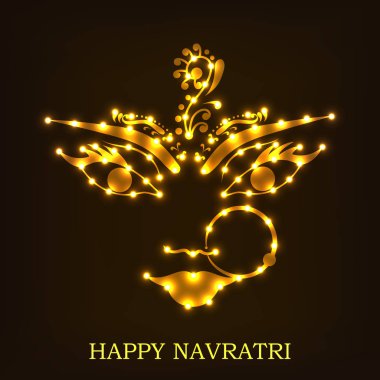 Mutlu Navratri kutlama