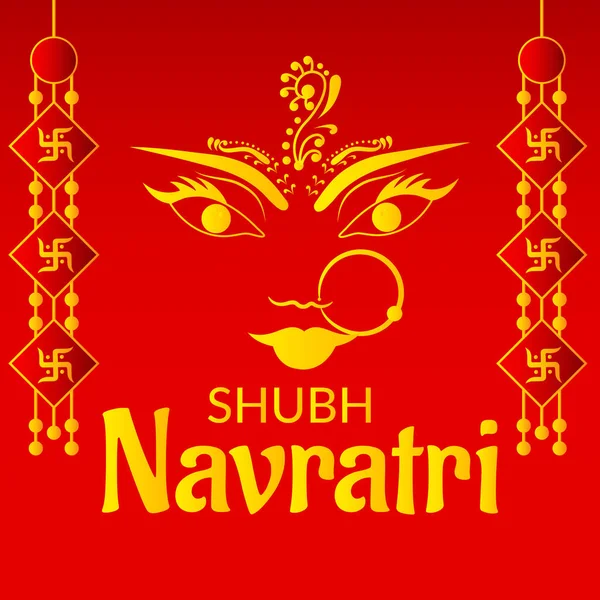 Mutlu Navratri kutlama.