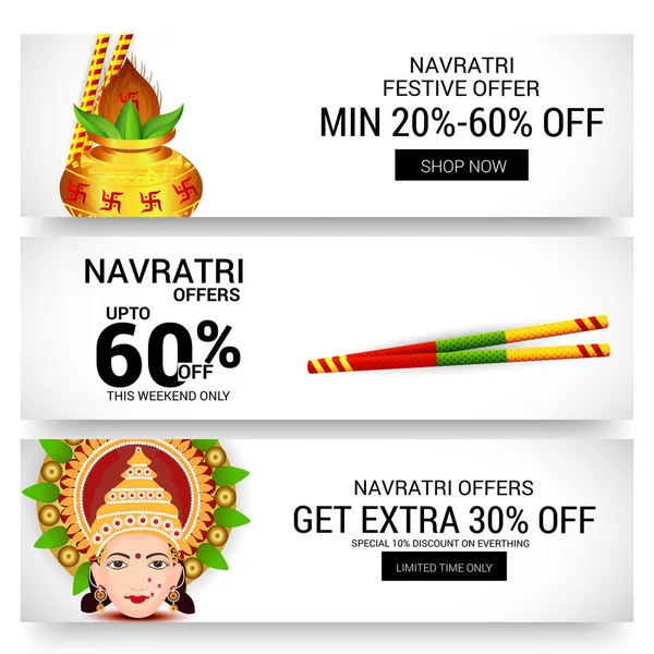 Mutlu Navratri kutlama.