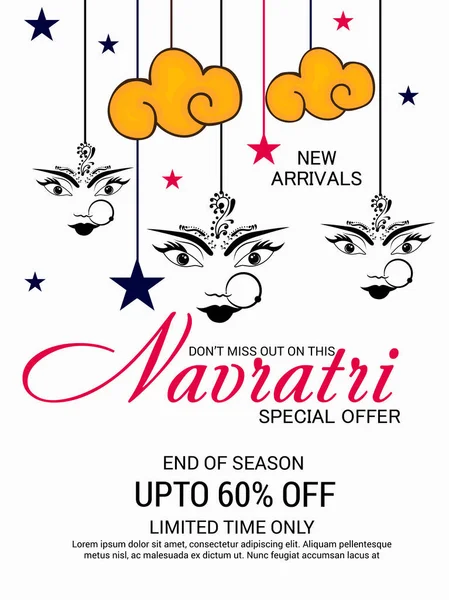 Mutlu Navratri kutlama.