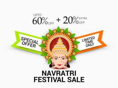 Mutlu Navratri kutlama.