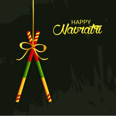 Mutlu Navratri kutlama.