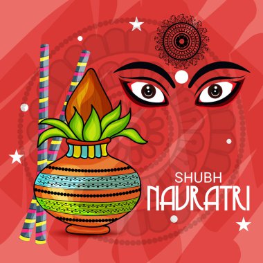  Mutlu Navratri kutlama.