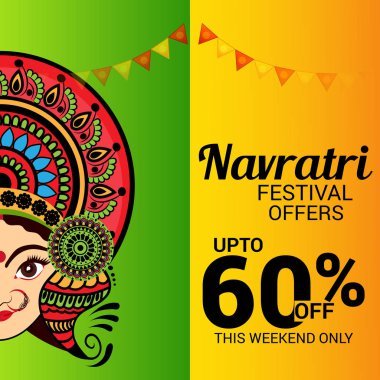  Mutlu Navratri kutlama.