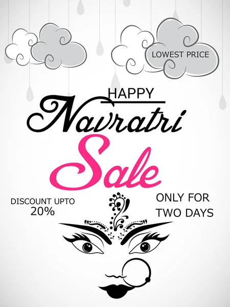 Mutlu Navratri kutlama.