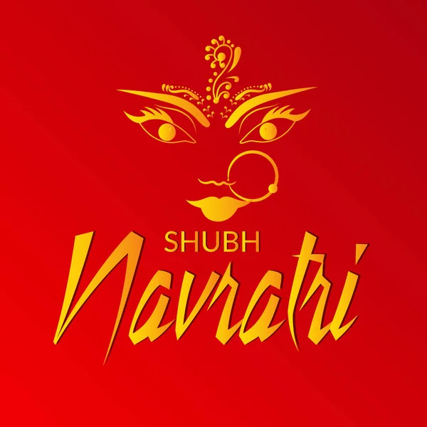 Mutlu Navratri kutlama.