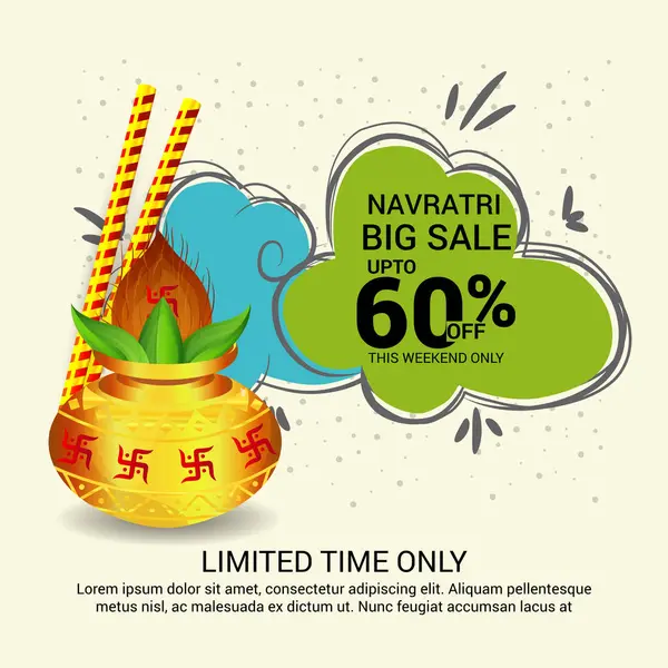 Mutlu Navratri kutlama.