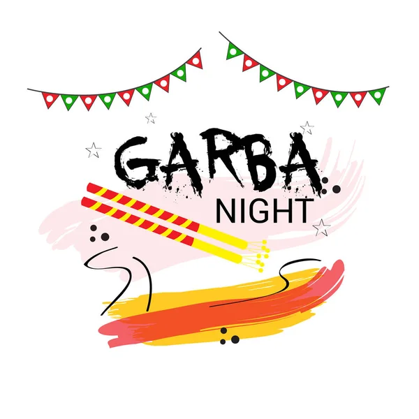 Mutlu Navratri kutlama.