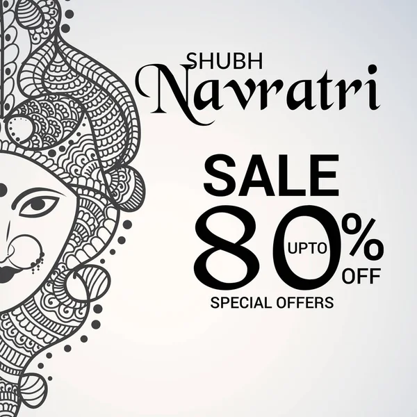 Mutlu Navratri kutlama.