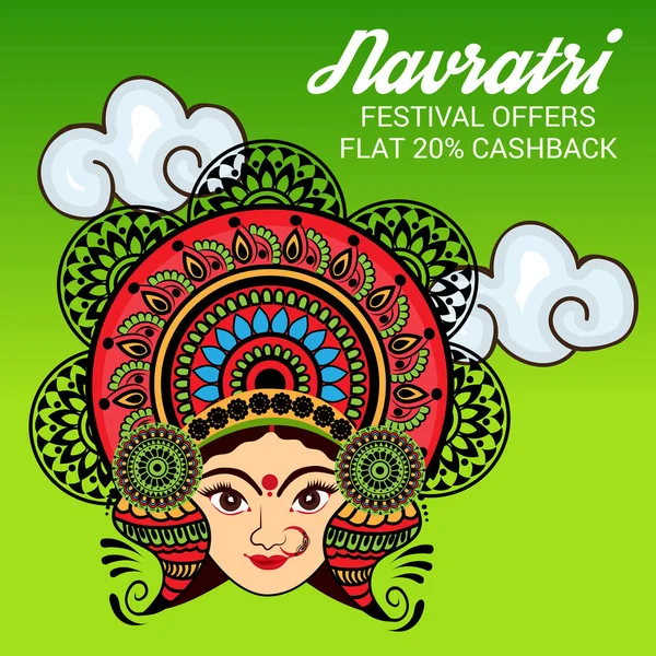  Mutlu Navratri kutlama.