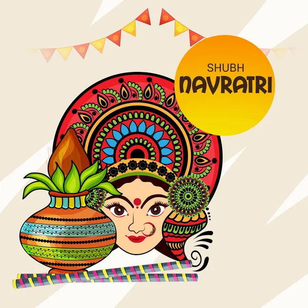  Mutlu Navratri kutlama.