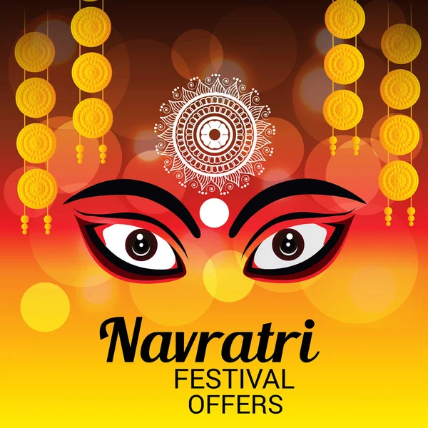 Mutlu Navratri kutlama.