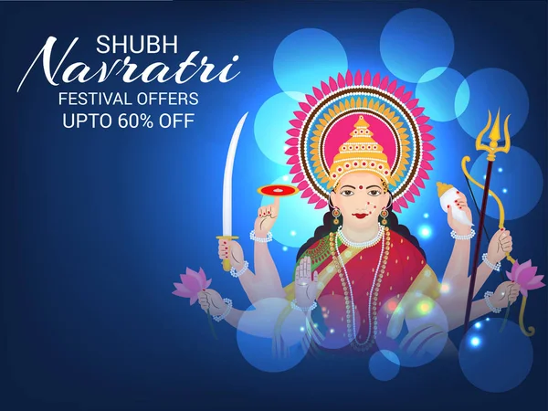 Mutlu Navratri kutlama.