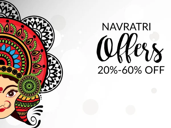 Mutlu Navratri kutlama.