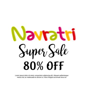 Mutlu Navratri kutlama.