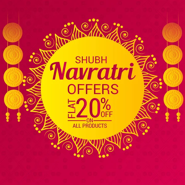 Mutlu Navratri kutlama.