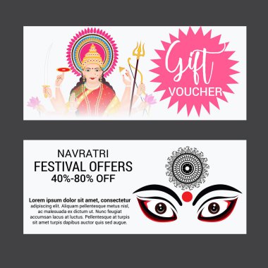 Mutlu Navratri kutlama.