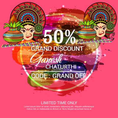 Mutlu Navratri kutlama.