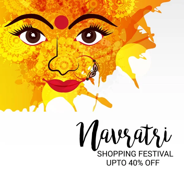 Mutlu Navratri kutlama.