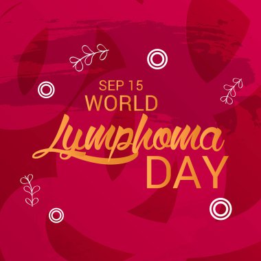 Dünya Lenfoma günü.
